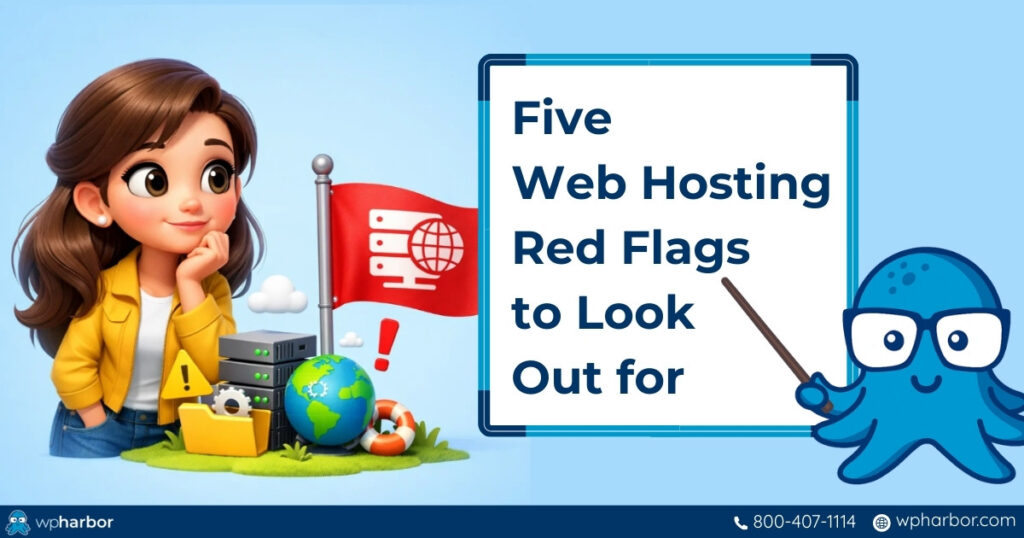 Woman looking at hosting red flags that we should all avoid